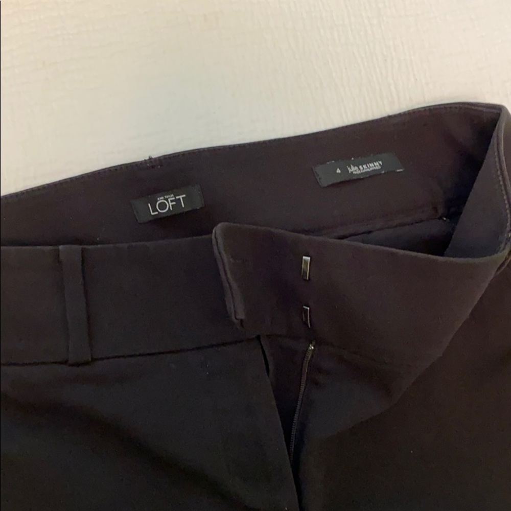 Black chino pant